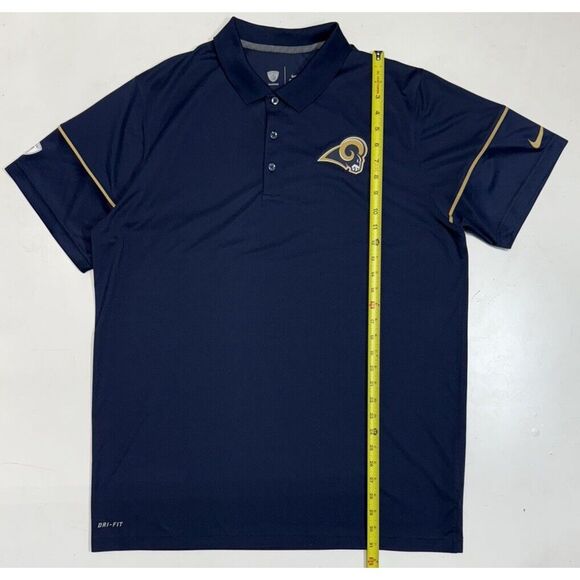 Nike Training NFL‎ Equipment Los  Angeles Rams Mens Small Short Sleeve Shirt - Picture 1 of 4